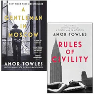 A Gentleman in Moscow & Rules of Civility By Amor Towles 2