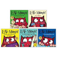 Love Monster Series 5 Books Collection Set By Rachel Bright