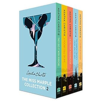 Miss Marple Mysteries Series Books 6 10 Collection Set by