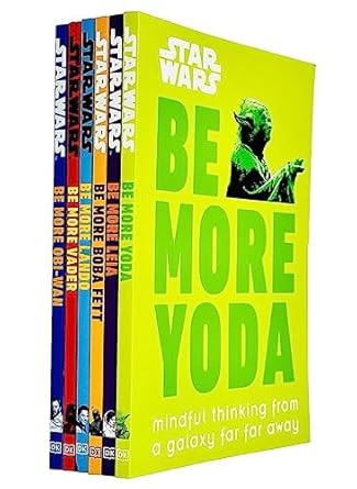 Star Wars Be More Series 6 Books Collection Set By