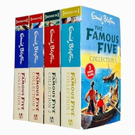 The Famous Five 12 Titles in 4 Books Collection Set For