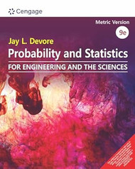 Probability and Statistics for Engineering and the Sciences 9E