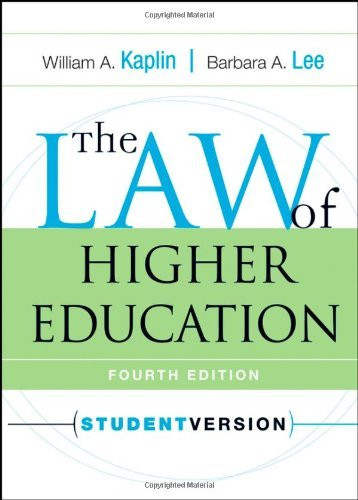 Law Of Higher Education