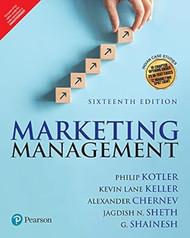 Pearson Marketing Management 16th Edition