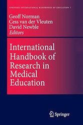 International Handbook of Research in Medical Education
