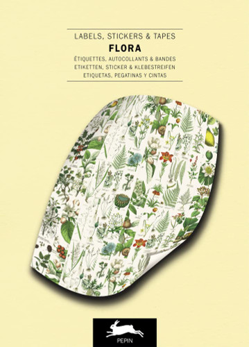Flora: Label & Sticker Book