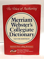 Merriam-Webster's Collegiate Dictionary Tenth Edition