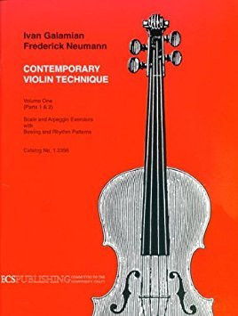 Contemporary Violin Technique Vol. 1  Scales by Ivan Galamian