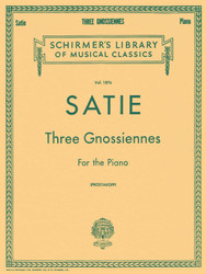 Erik Satie Three Gnossiennes For The Piano Pf