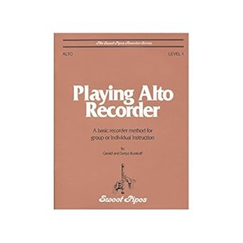 Sweet Pipes Playing Alto Recorder