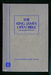 The King James Open Bible Expanded Edition The Old-Time