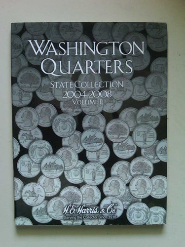 Washington State Quarters State Collection Folder 2004-2008