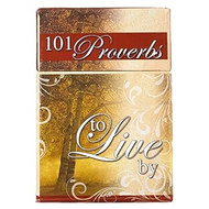 101 Proverbs to Live By Inspirational Cards to Keep or Share