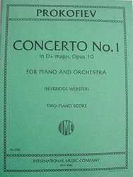 Concerto No 1 in D Flat Major Opus 10 For Piano and