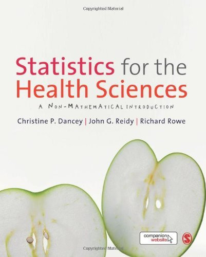 Statistics For The Health Sciences