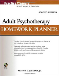 Adult Psychotherapy Homework Planner