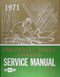 1971 Chevy Truck Shop Service Repair Manual GM 71 with Decal