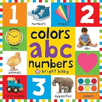 Big Board Books Colors ABC Numbers