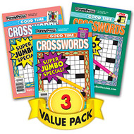 Good Time Crossword Puzzles for All Ages 3 Pack Penny