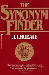 Synonym Finder New Edition by Rodale J.I. published by Little