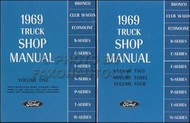 1969 Ford Truck & Pickup Factory Repair Shop & Service 2