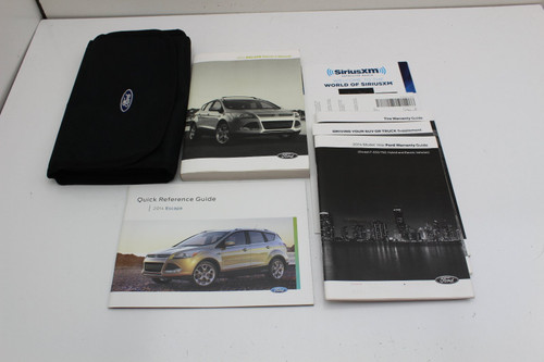 2014 Ford Escape Owners Manual