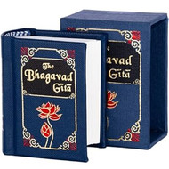 Bhagavad Gita Mini Book Foil Stamped Miniature Sized boxed