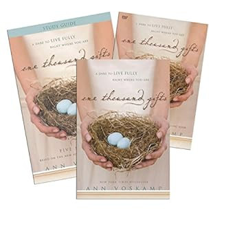 FULL SET: Book + DVD + Study Guide- One Thousand Gifts: A