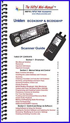 Uniden BCD436HP and BCD536HP Mini-Manual by Nifty Accessories