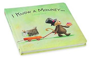 Jellycat I Know A Monkey Book - Board Book
