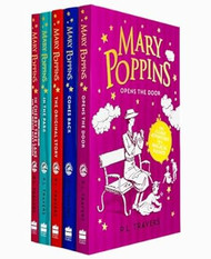 Mary Poppins Collection P L Travers 5 Books Set