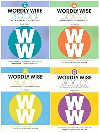 Wordly Wise 3000 4 Books SET: Book 9-12