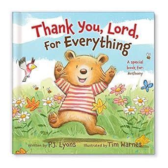 Thank You Lord for Everything Personalized Children's Story