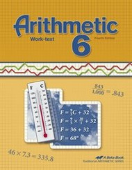Arithmetic 6 - Abeka 6th Grade 6 Mathematics Student Work Text