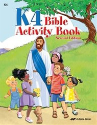 K4 Bible Activity Book Abeka 4 Year Old Kindergarten Bible