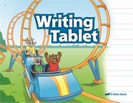 Writing Tablet Abeka 1st Grade 1 Penmanship Student Lined