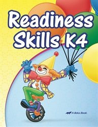 Readiness Skills K4 Abeka 4 Year Old Kindergarten