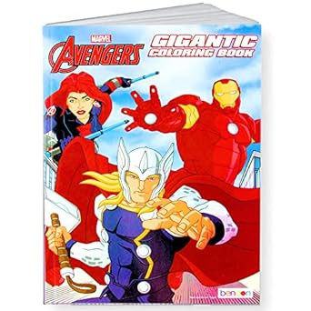 Marvel Avengers Gigantic Coloring and Activity Book by Bendon