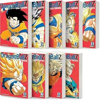 Dragon Ball Z Vizbig Editions Manga Set Vol. 1-9