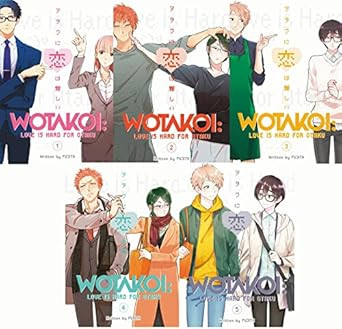 Wotakoi: Love is Hard for Otaku Manga Vol. 1-5