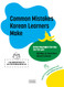 Common Mistakes Korean Learners Make