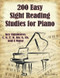 200 Easy Sight Reading Studies for Piano