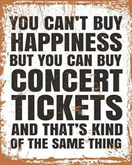 My Concert Journal - Concert Ticket Album and Logbook