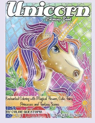 Unicorn Coloring Book Mosaic Color by Number Enchanted