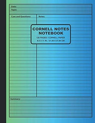 Cornell Notes Notebook