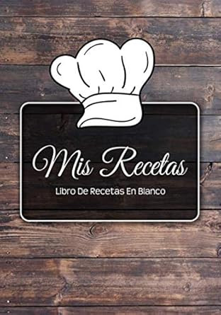 Libro De Recetas En Blanco