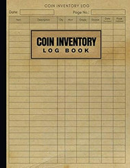 Coin Inventory Log Book