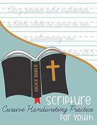 Bible Scripture Cursive Handwriting Practice
