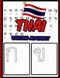 Thai Writing Alphabet