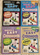 Lot of 4 Penny Press Quick & Easy Crosswords Super Jumbo
